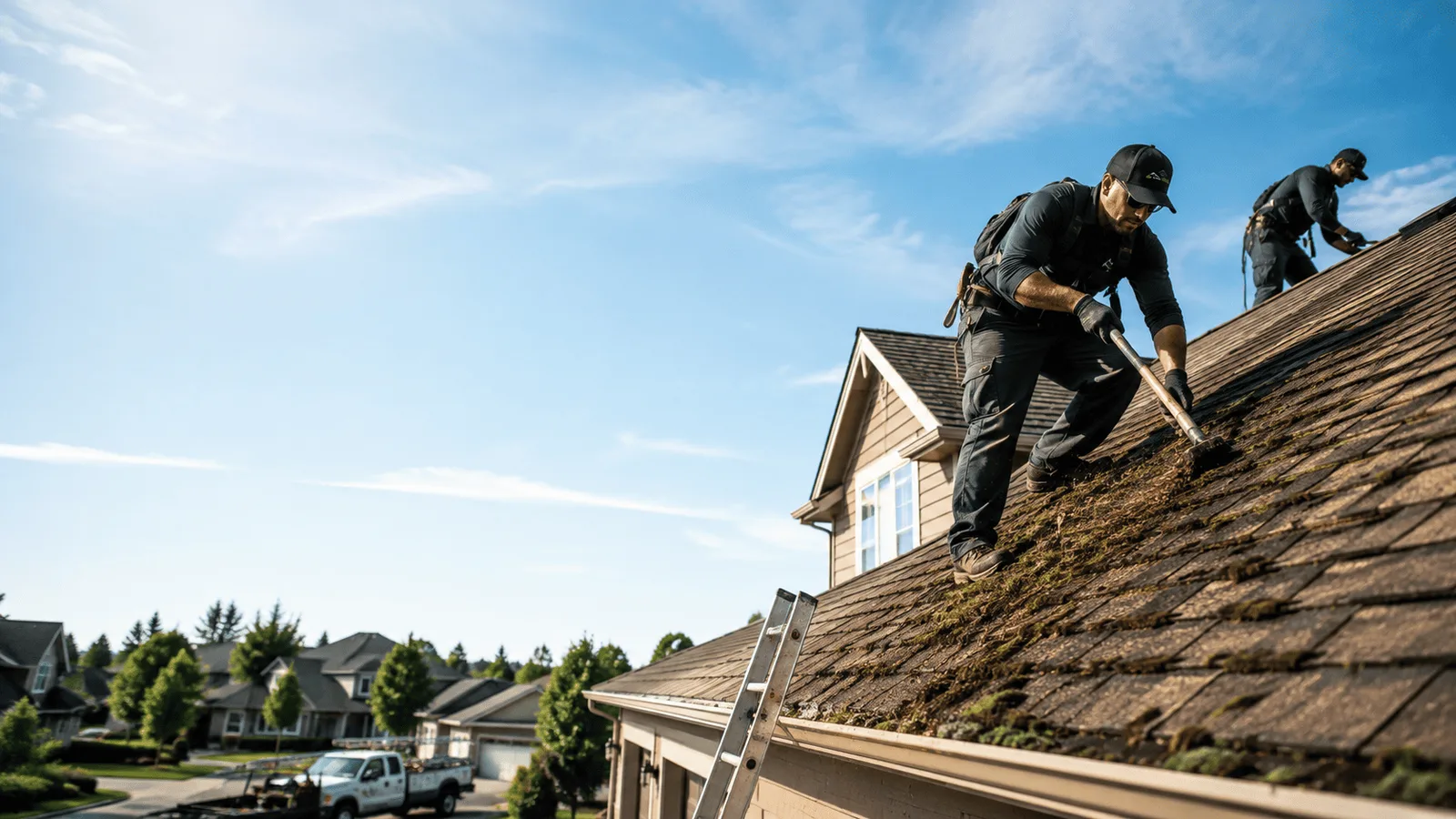 Roof Moss Removal in Strabane, PA near me